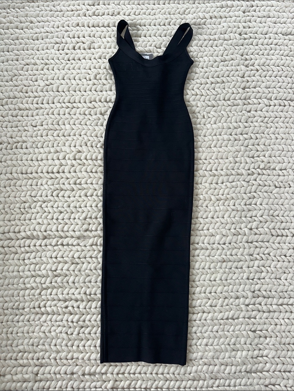House of CB 'THE OG' BLACK BANDAGE MAXI DRESS NWT